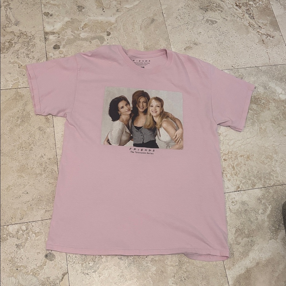 FRIENDS Pink Short Sleeve Graphic Tee